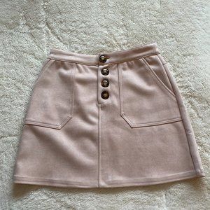 HYFVE (Dry Goods) Pink Button Skirt (M)